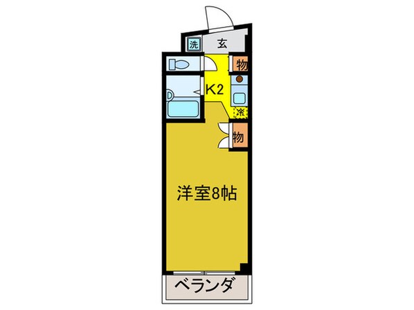 ガルソニエラ宝ヶ池の物件間取画像